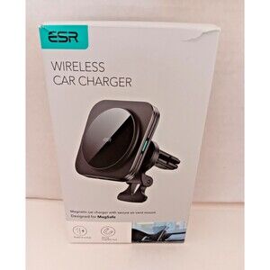 New ESR HaloLock Wireless Magsafe Magnetic Car Charger Air Vent Phone Mount